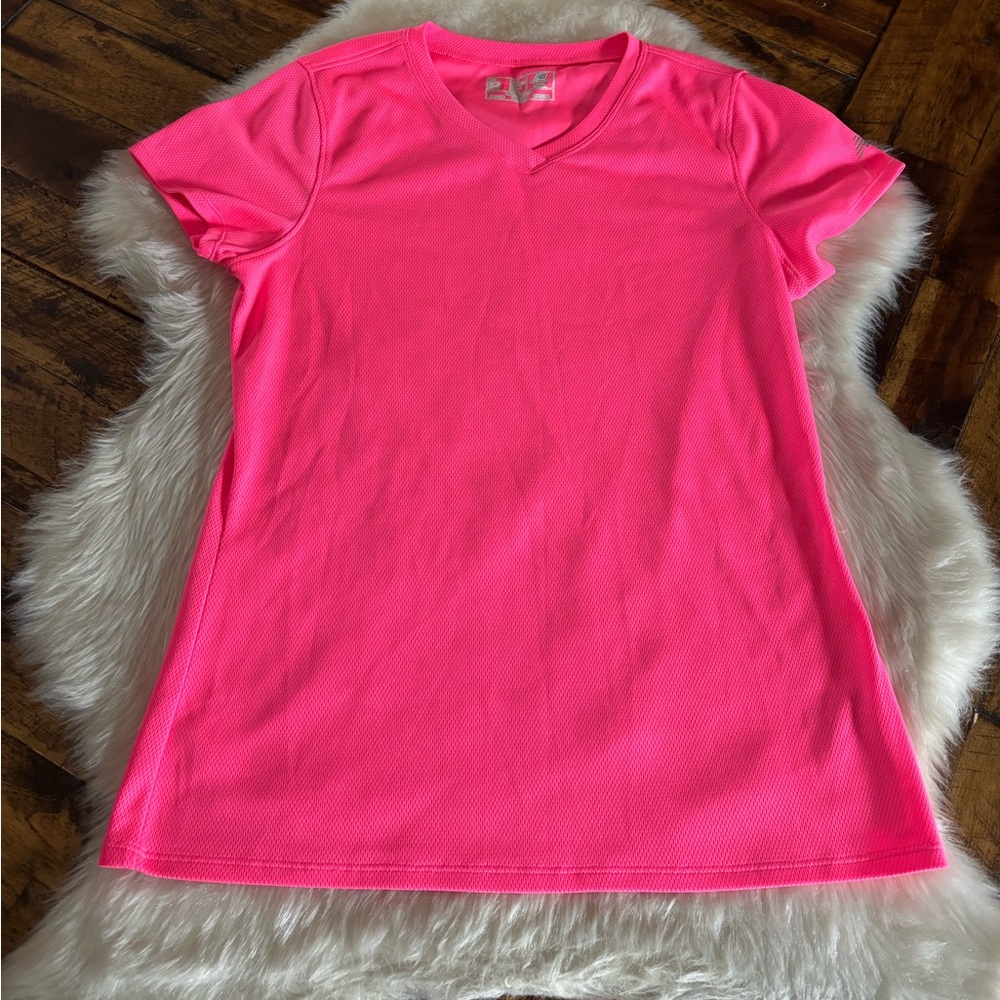 New Balance Bright Pink Athletic Shirt